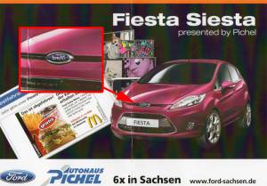 Der neue Ford Fiesta - spiegelverkehrt