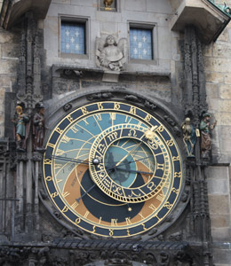 Die astronomische Uhr in Prag